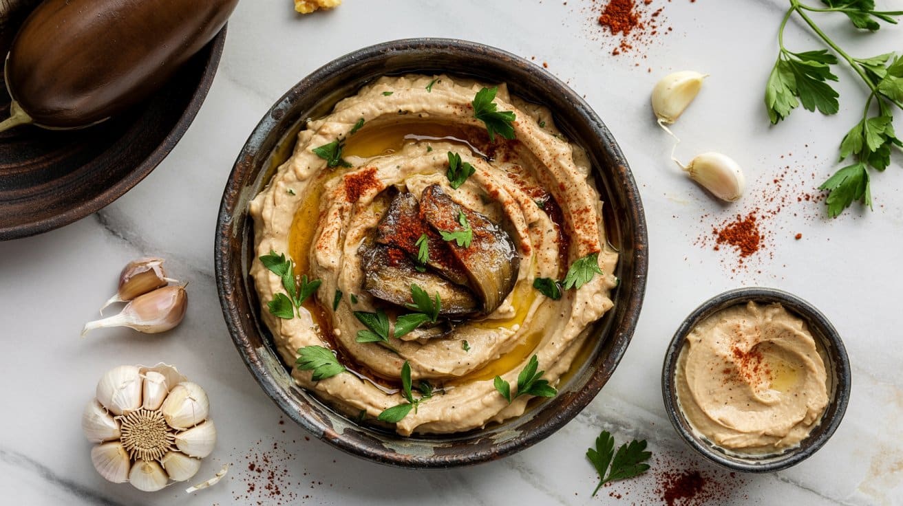 Smoky baba ganoush