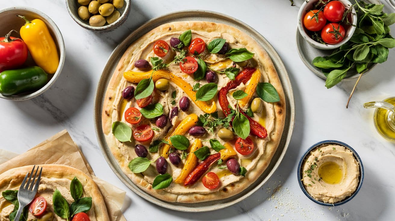 Flatbread featuring humm