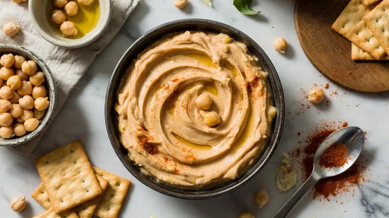 Smoked paprika chickpea dip