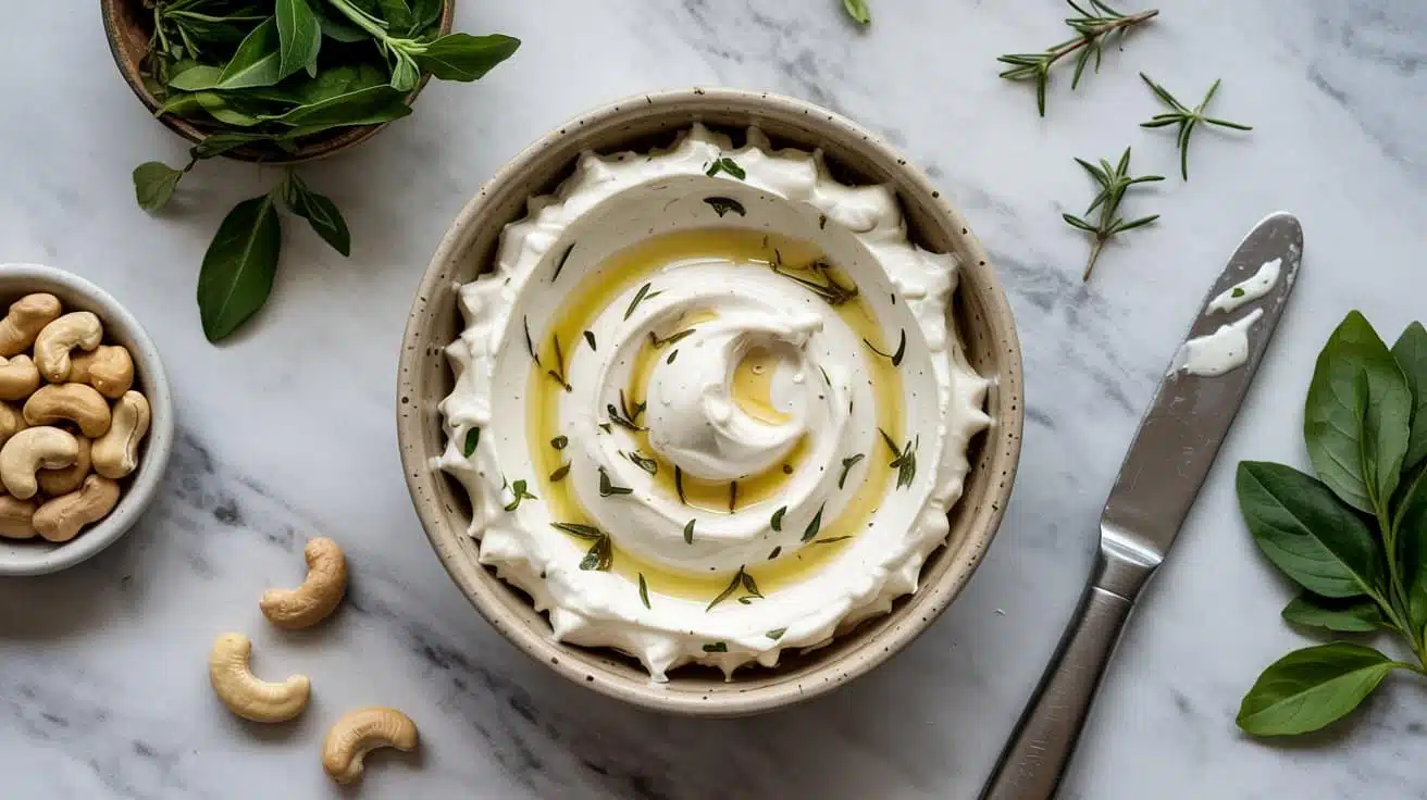 6 herbed cashew vegan feta a top down fo nrlk2zsbs k gr1lbzqzoa 3 wevcjdtngco exotnd2g