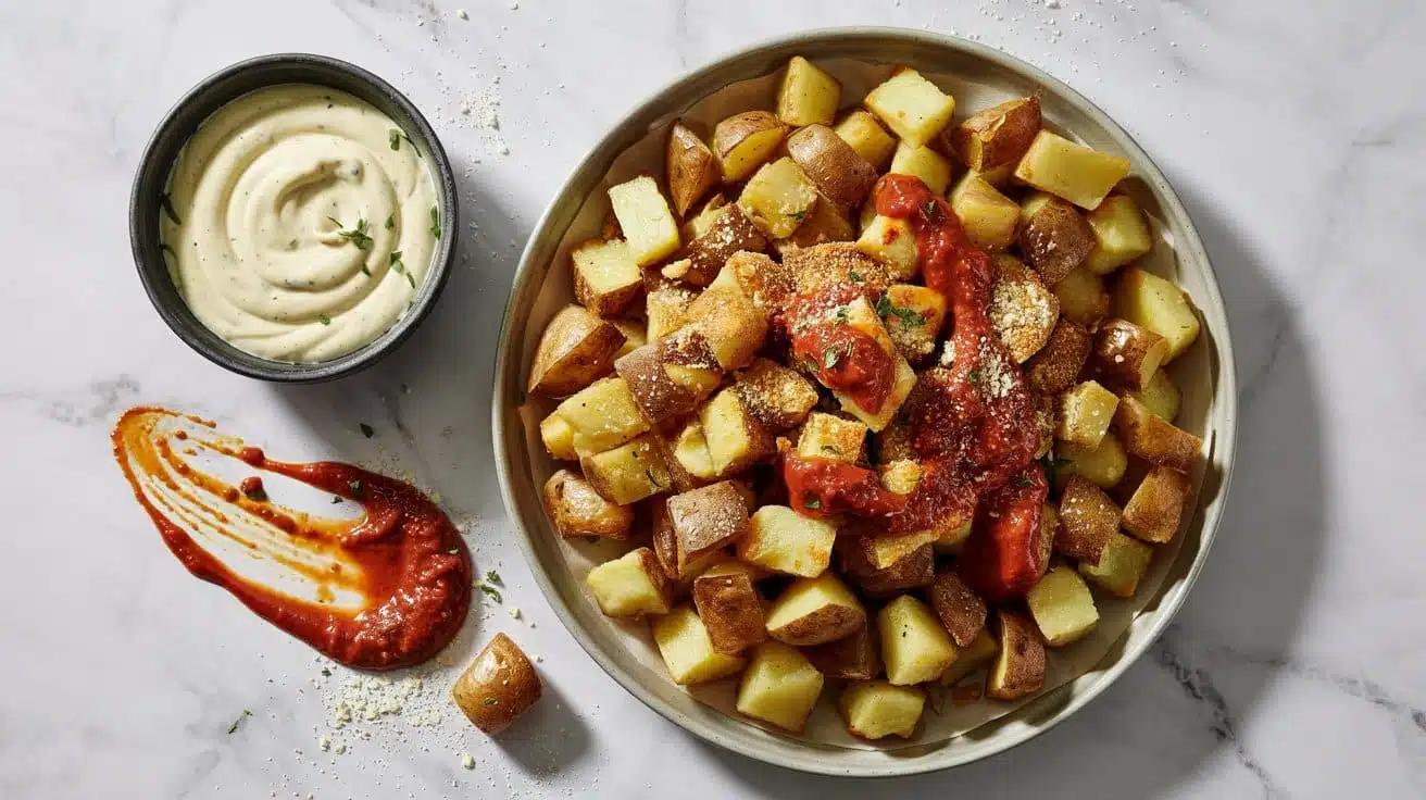 Potato bravas