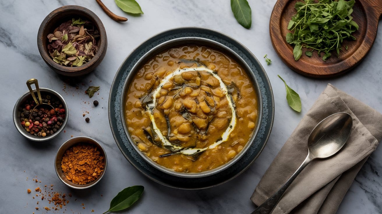 Methi dal featuring fenugreek lentils